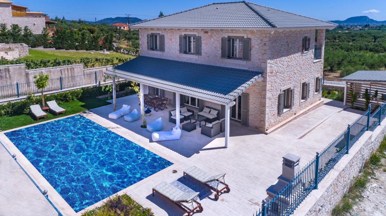 Zante Soleil - High-End Stone Villa With Swimming Pool Lagopodhon Zewnętrze zdjęcie